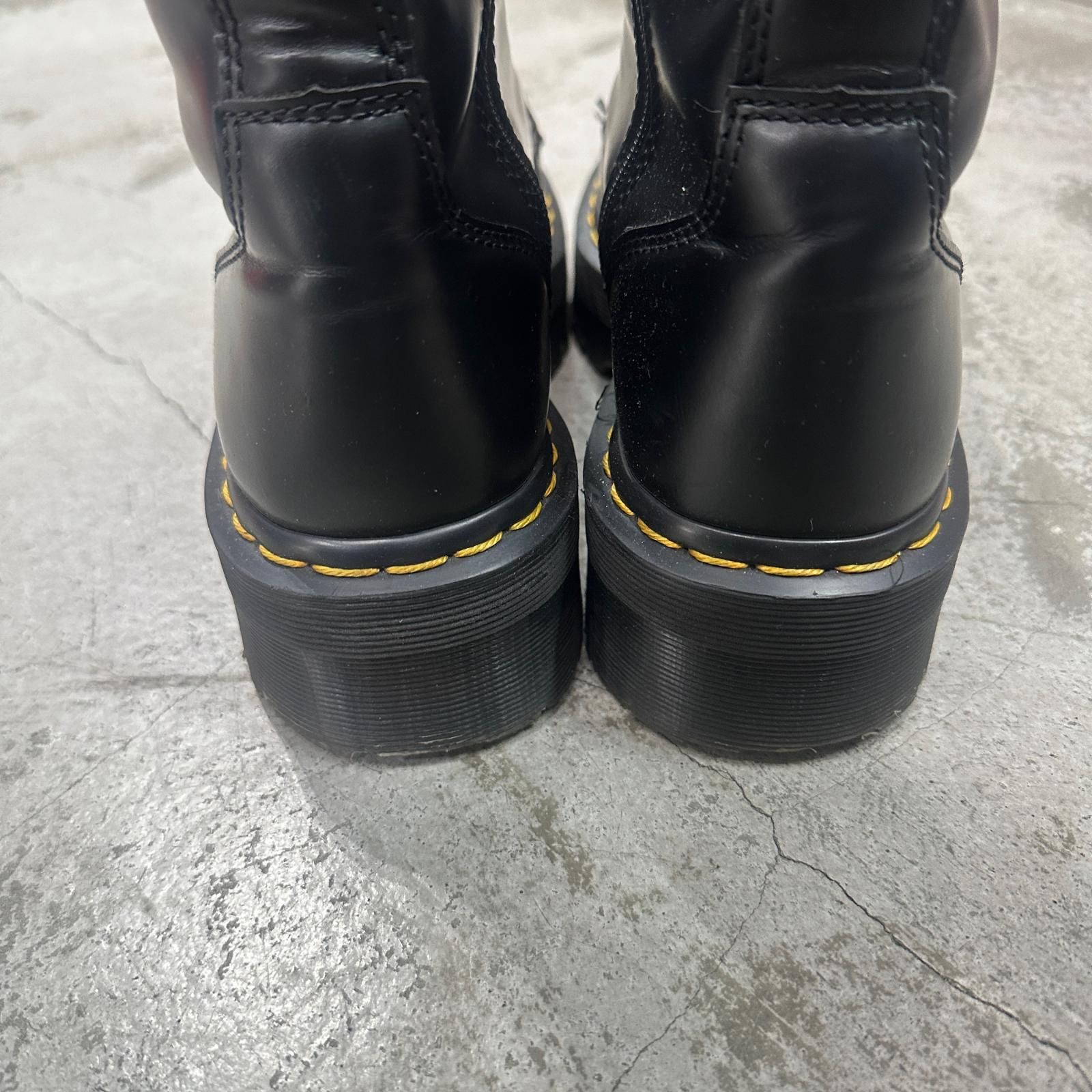 Dr.Martens 8ホール サイドジップ ブーツ レザーブーツ ドクター 