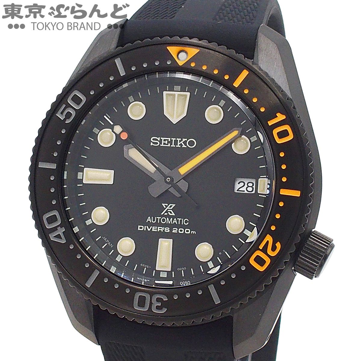 セイコー SEIKO プロスペックス 6R35-01X0 SBDC155 ブラック SS ラバー 1968メカニカルダイバーズ現代デザイン 5500限定 腕時計 メンズ AT 展示未使用 101863545