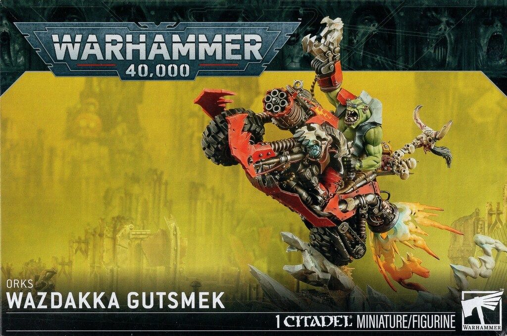 GAMES WORKSHOP WARHAMMER40000 ORKS Wazdakka Gutsmek ヴァズダッカ・ガズメク