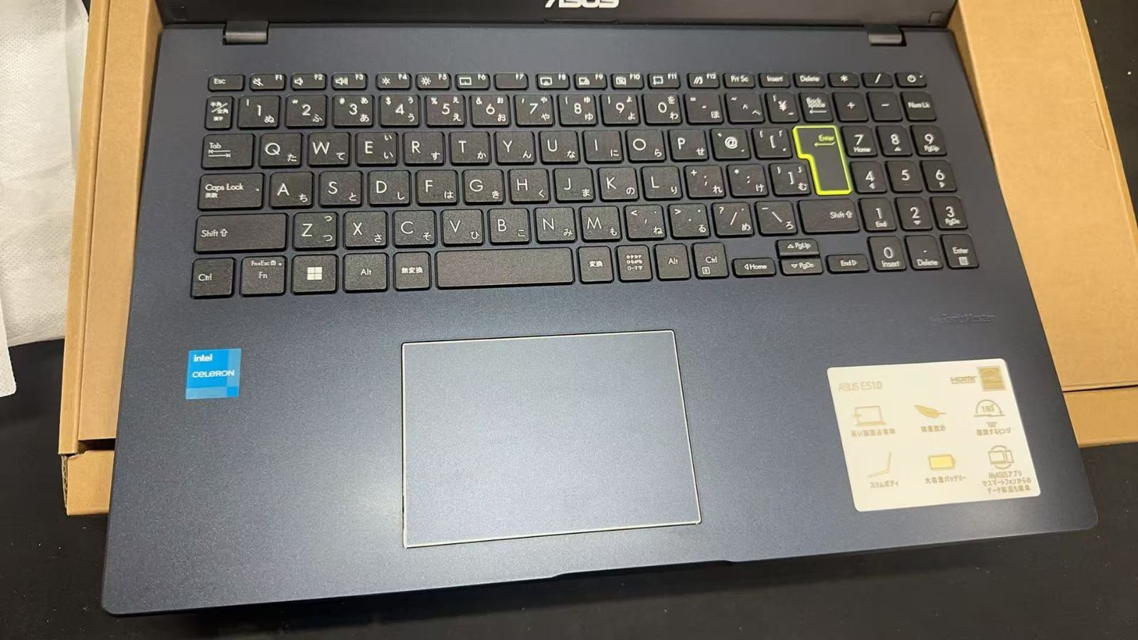 ASUS ノートパソコン E510KA-N441BWS 未使用に近い - メルカリ