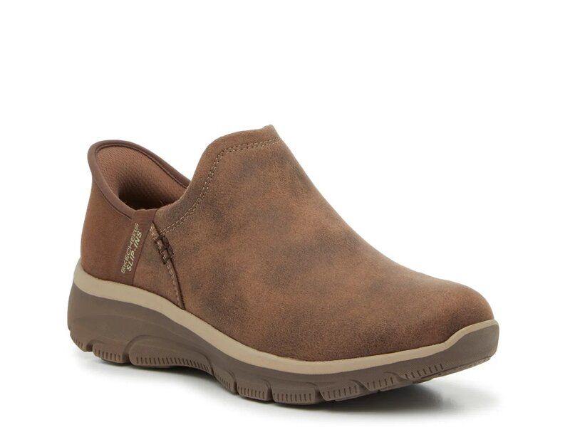 スケッチャーズ レディース シューズ スリッポン・ローファー ブーツ Skechers Hands Free SlipIns Easy Going Modern Hour SlipOn Bootie