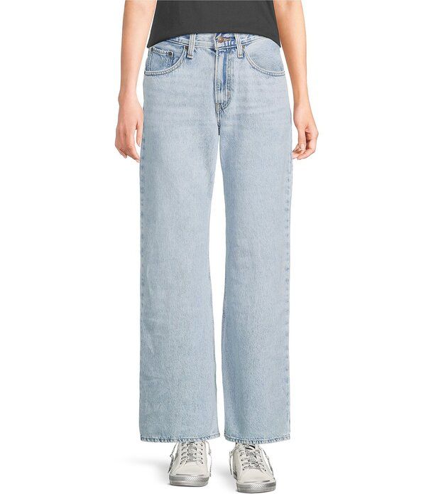 リーバイス レディース ボトムス デニムパンツ ブーツカット ブーツ ジーンズ LevisR Middy Loose Fit Bootcut Jeans Abraided Art