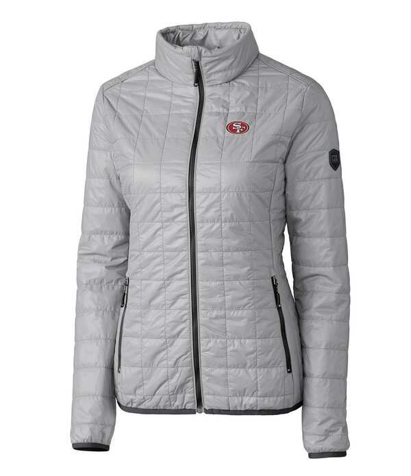 カッターアンドバック レディース アウター コート ジャケット Cutter Buck Womens NFL NFC Rainier PrimaloftR Eco Insulated FullZipu