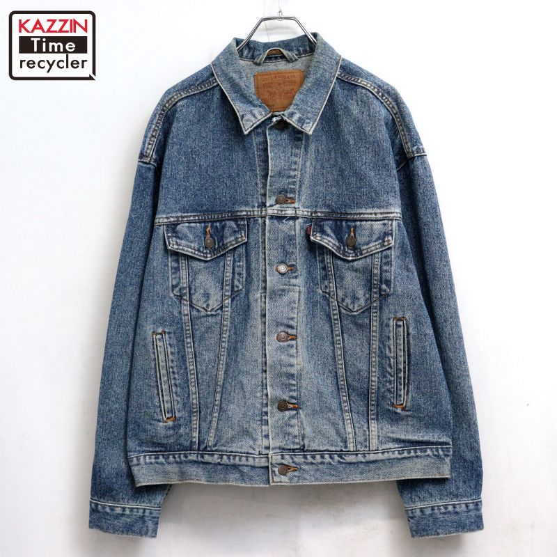 90s USA製 vintage Levi's 70507 デニムジャケット メンズ 表記Lサイズ