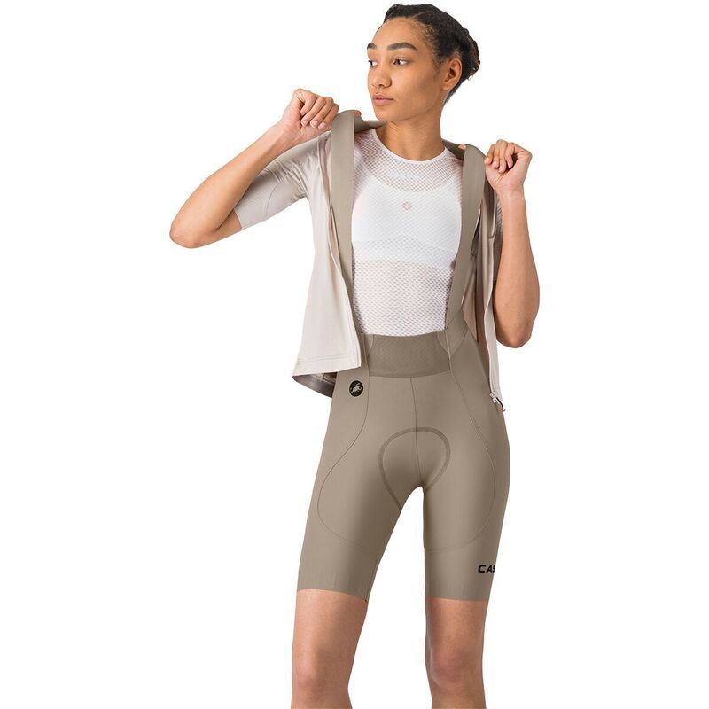 カステリ レディース ボトムス ハーフパンツ・ショーツ Castelli Espresso 2 DT Bib Short Womens Clay