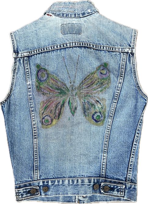 1960s Levi's 70505 BIG E Custom Vest