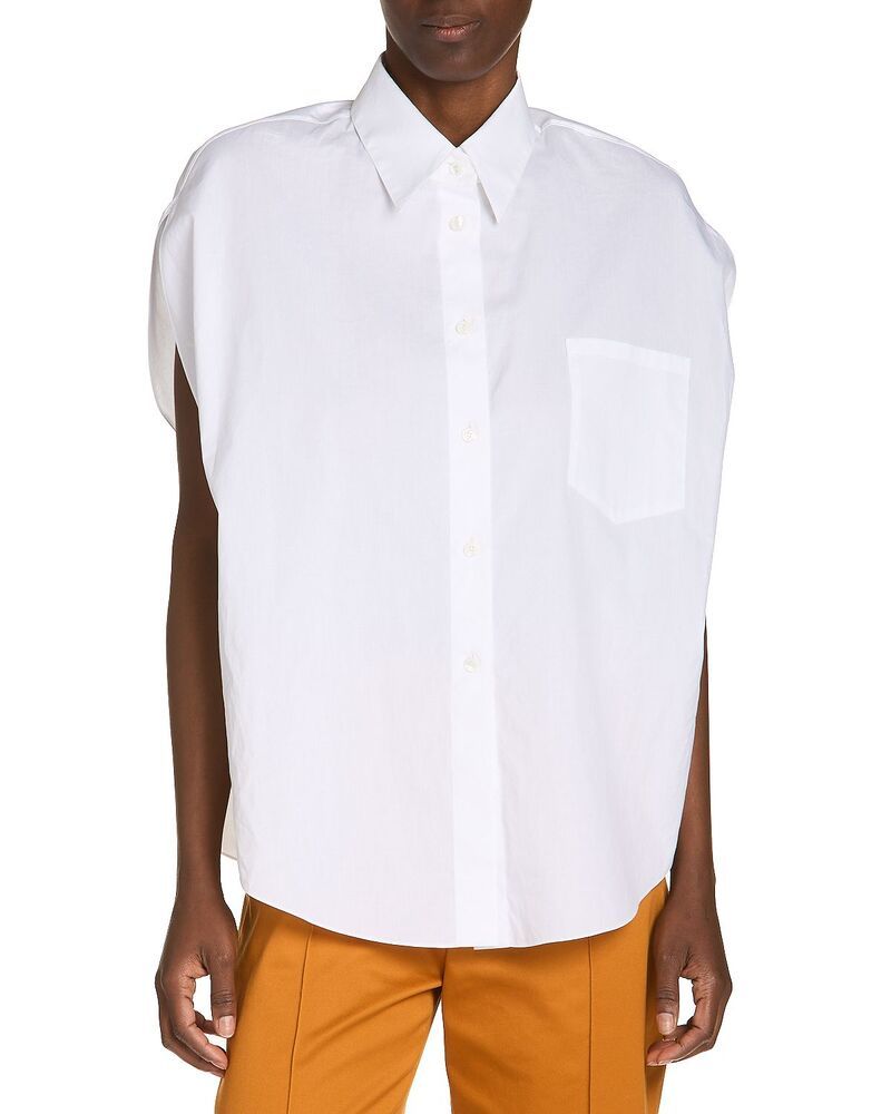 マルニ レディース トップス シャツ Marni Poplin Shirt Lily White ホワイト