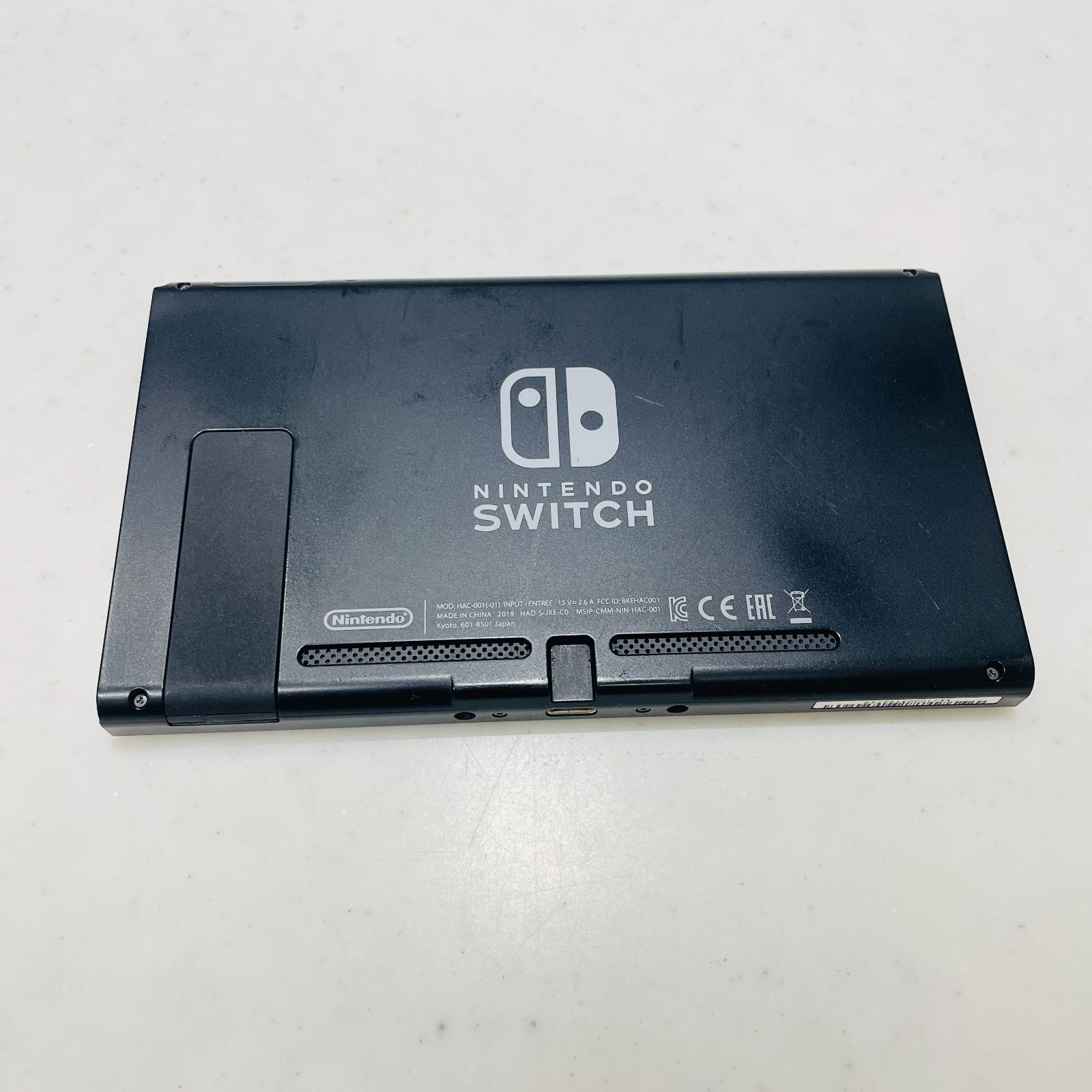 任天堂スイッチ 本体 グレー 2019年製 バッテリー強化版 動作確認済み