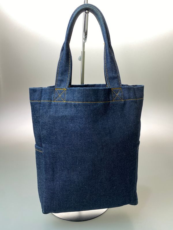 SAMURAI JEANS デニムトートバッグ美品 中古品】 SAMURAI JEANS サムライ ジーンズ 梅田 デニム トートバッグ