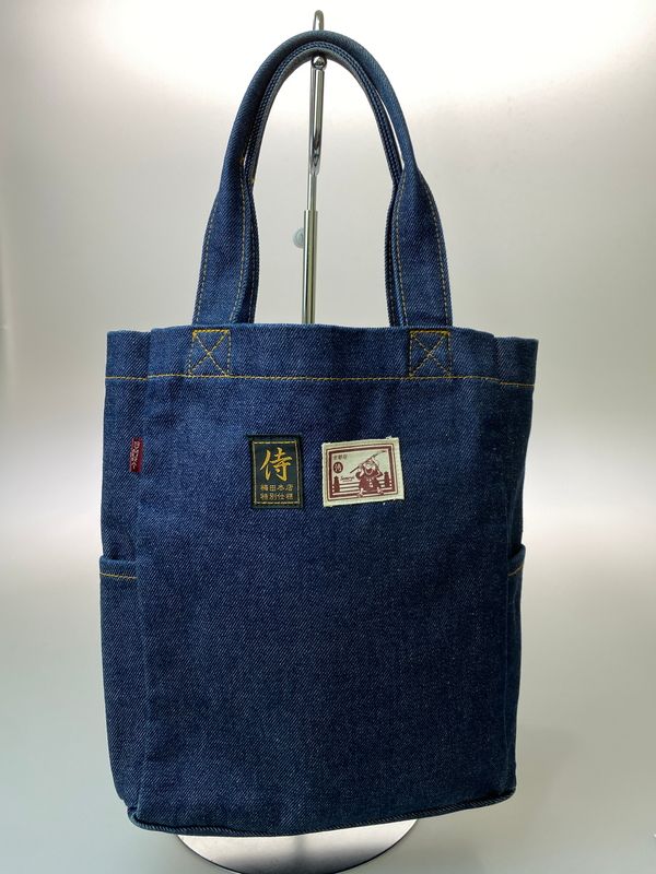 中古品】 SAMURAI JEANS サムライ ジーンズ 梅田 デニム トートバッグ