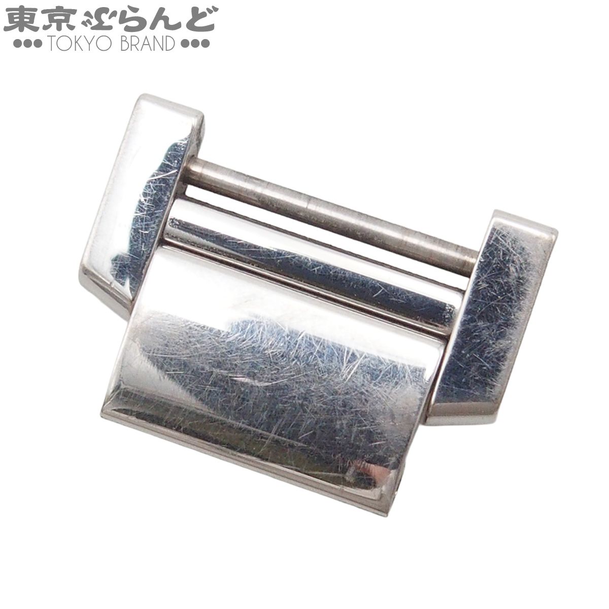 カルティエ CARTIER 純正コマ タンクフランセーズ 金無垢 19mm ホワイトゴールド K18WG 腕時計小物 メンズ 101850833