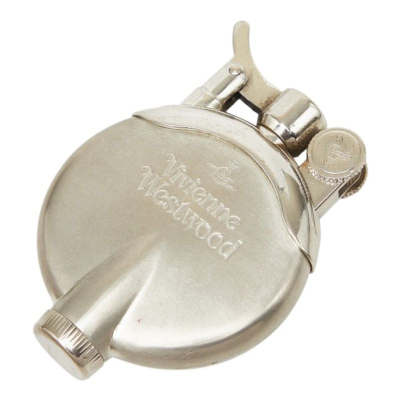 ヴィヴィアンウエストウッド オーブ オイルライター 喫煙具 火花あり 着火未確認 シルバー メンズ Vivienne Westwood【1-0274037】