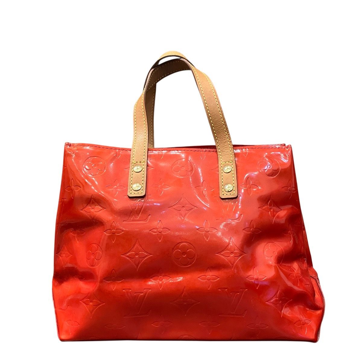 ルイ・ヴィトン LOUIS VUITTON モノグラムヴェルニ リードPM ヴェルニ