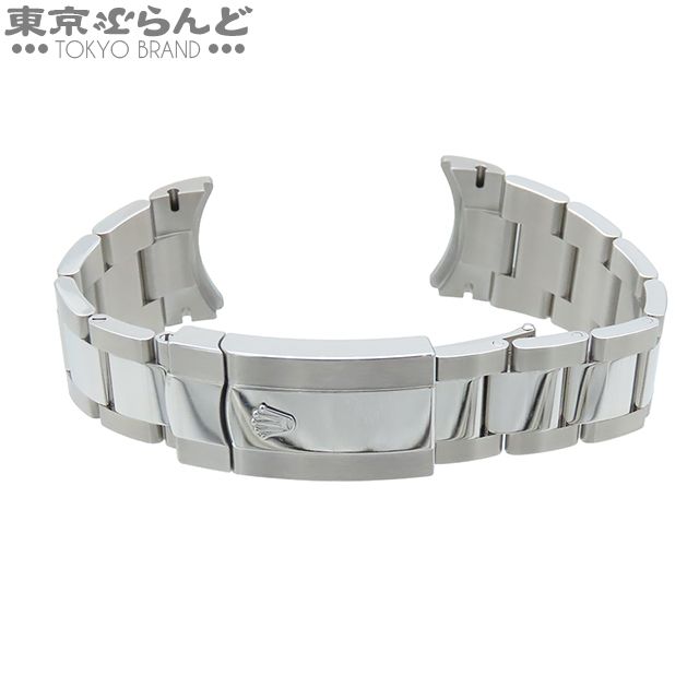 ロレックス ROLEX オイスターブレス 72610 シルバー SS 純正 ラグ幅21mm 126334 126300 デイトジャスト41用 腕時計ベルト メンズ 101824770