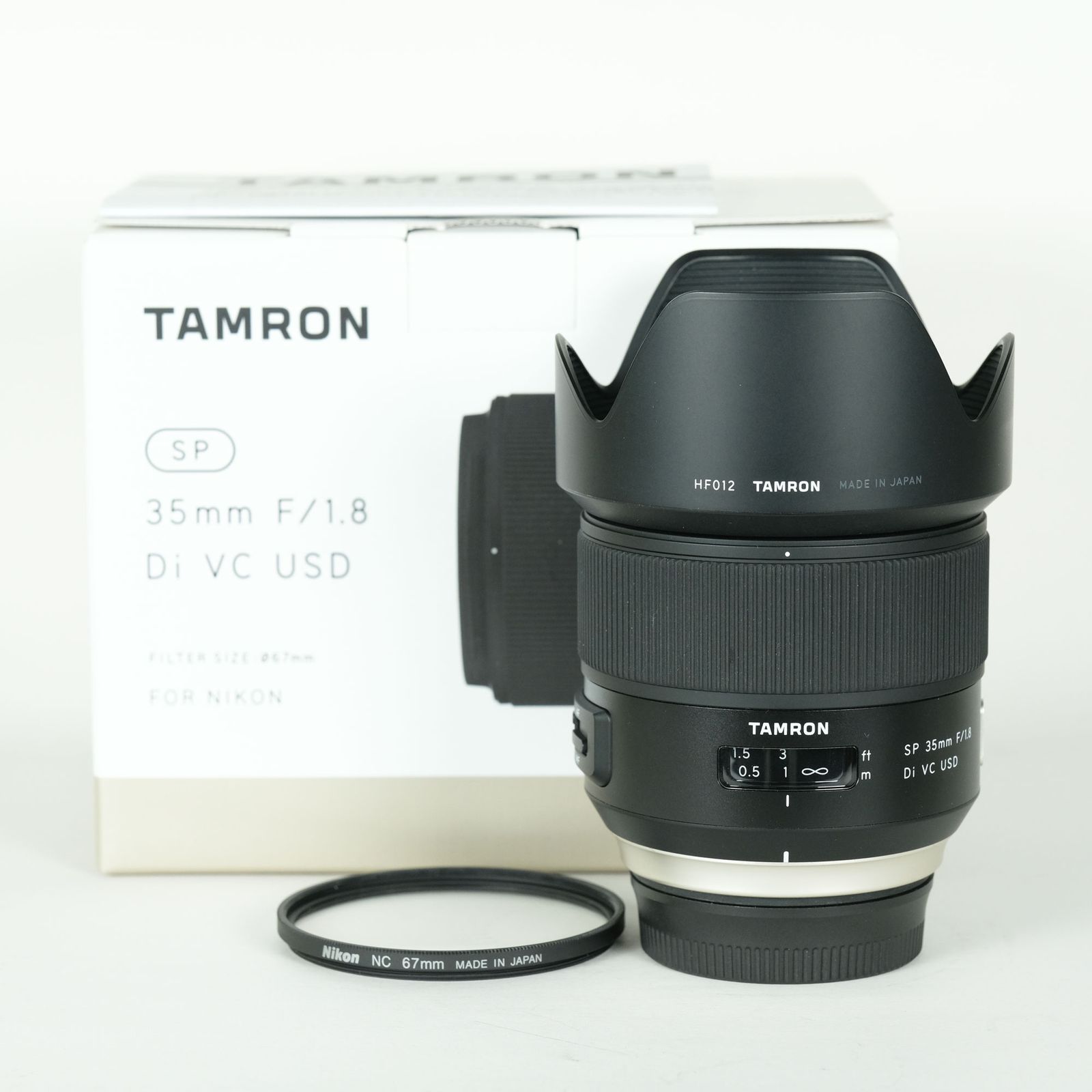 [良品 | フィルター付] TAMRON SP 35mm F/1.8 Di VC USD (Model F012) [ニコンF用] | Nikon Fマウント