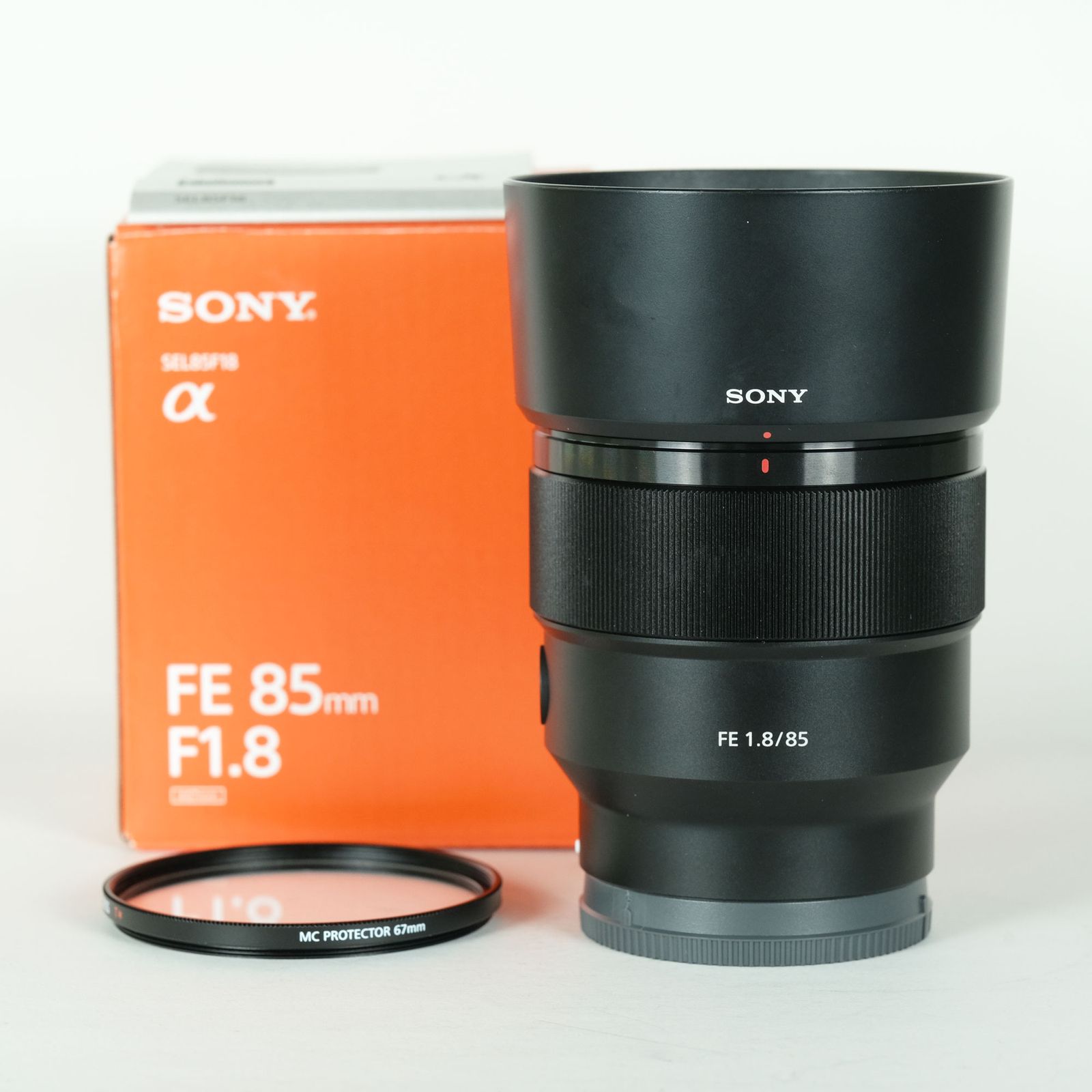 [美品 | 純正フィルター付] SONY FE 85mm F1.8 SEL85F18 | SONY Eマウント