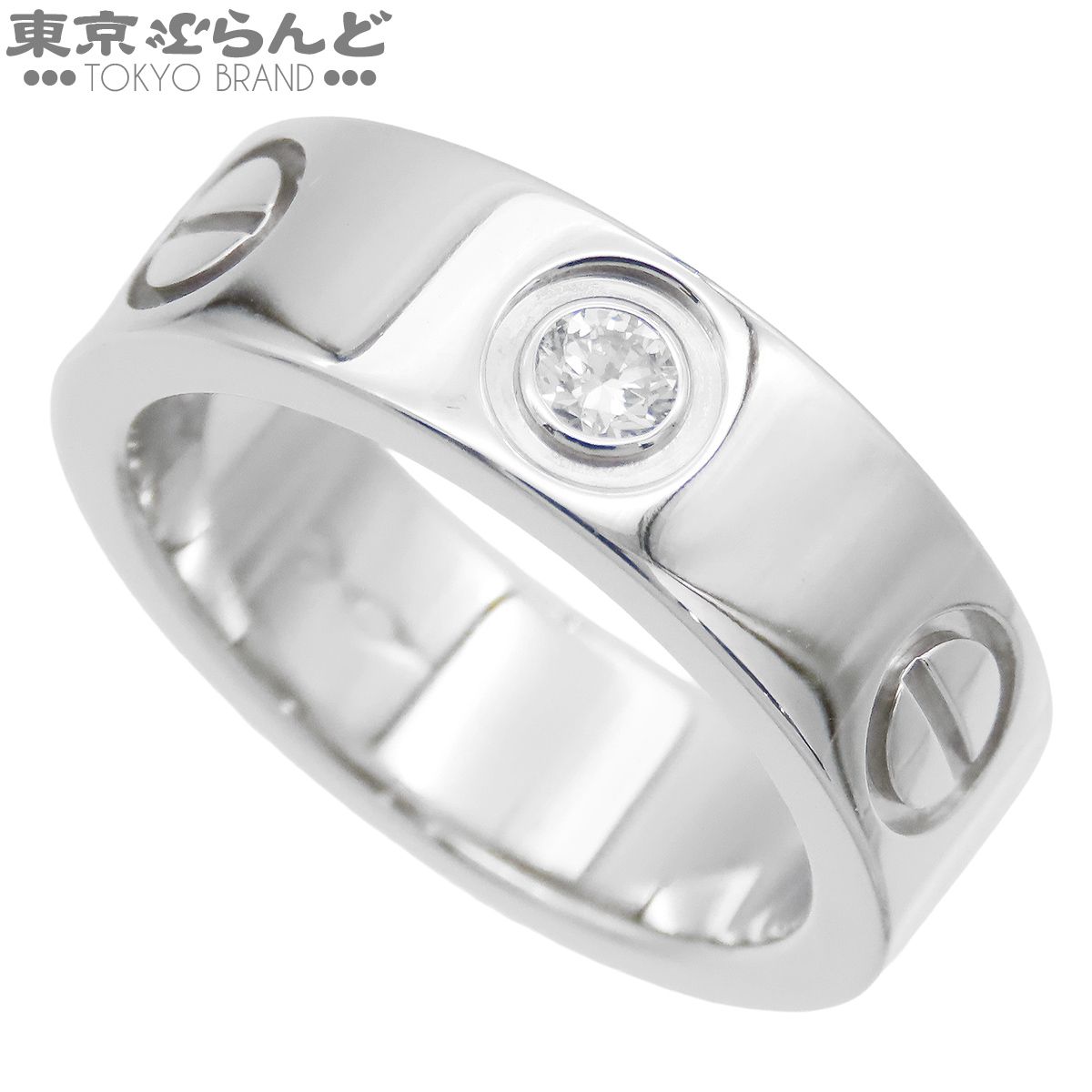 カルティエ CARTIER ラブリング プラチナ Pt950 ダイヤモンド 