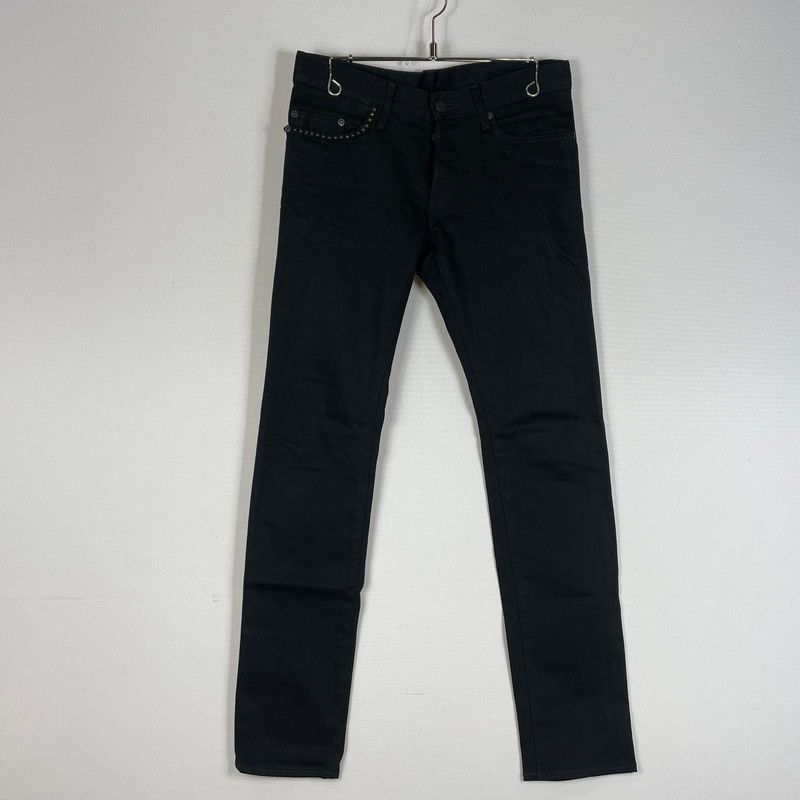 【中古品】 HYSTERIC GLAMOUR ヒステリック グラマー STUDDED STRAIGHT DENIM 0241AP20 スタッズ スリムストレート デニムパンツ ボトムス 【151-260615-sa-15-tei】