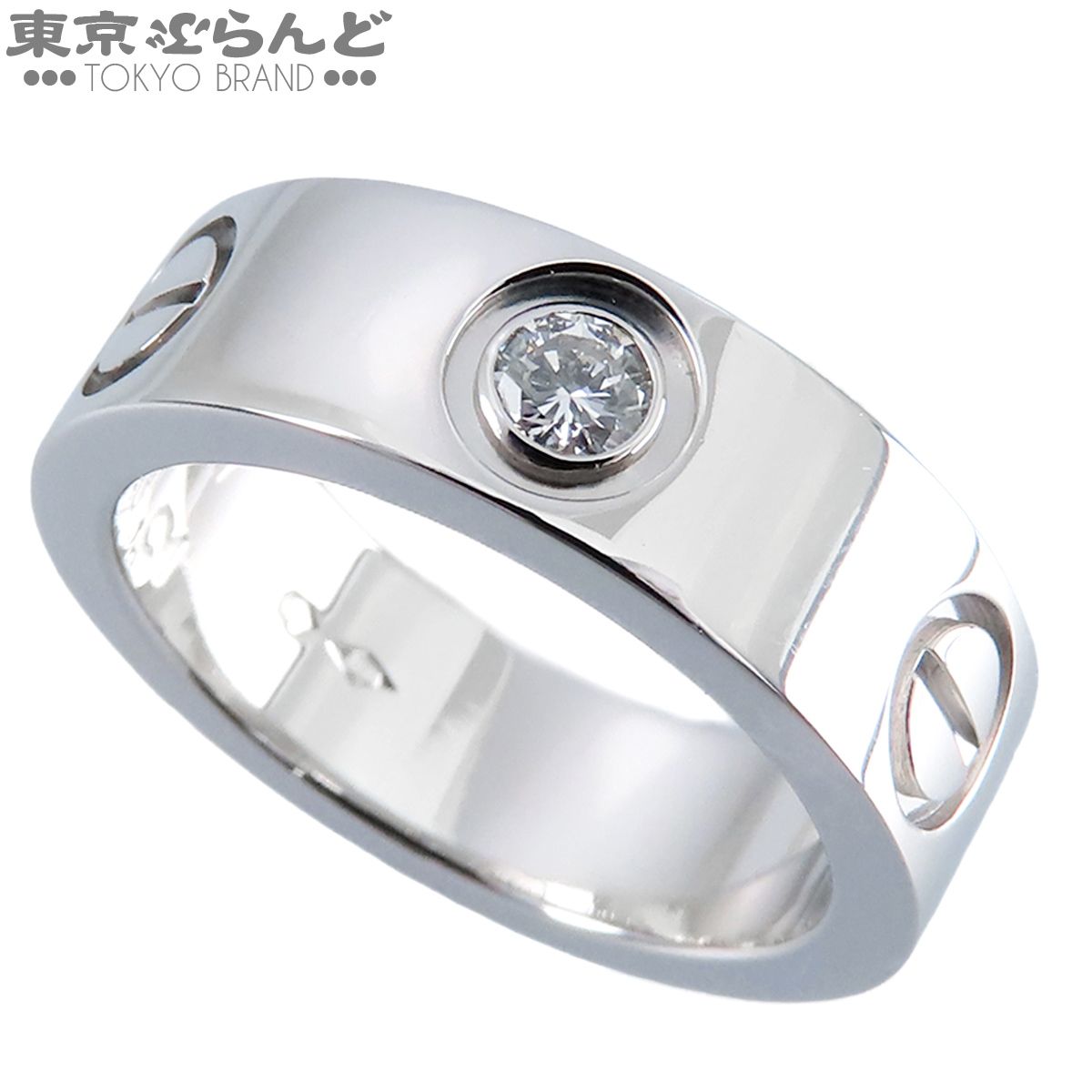 カルティエ CARTIER ラブリング B4046747 プラチナ Pt950 ダイヤモンド 