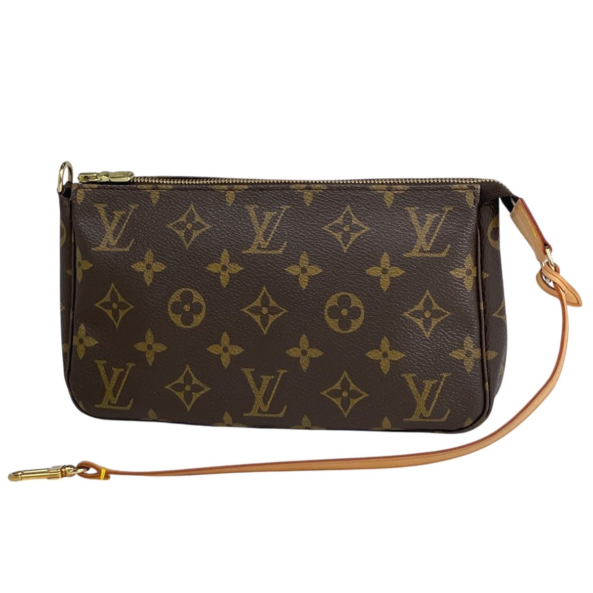 ルイ・ヴィトン Louis Vuitton ポシェット アクセソワール アクセサリーポーチ モノグラム ブラウン M51980 レディース 【中古】