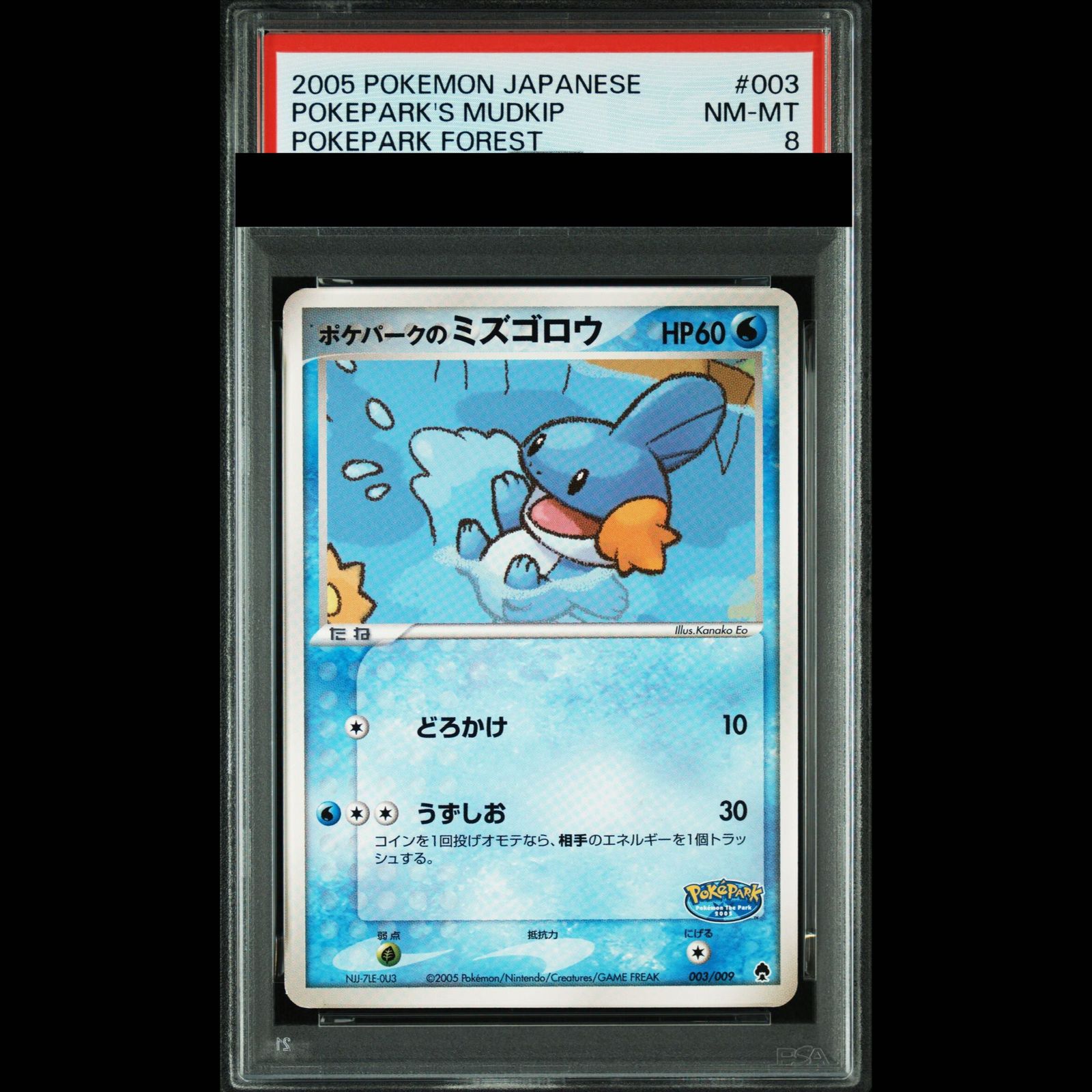 PSA8】ポケパークのミズゴロウ (-) {003/009} [PCG] 1枚 - メルカリ