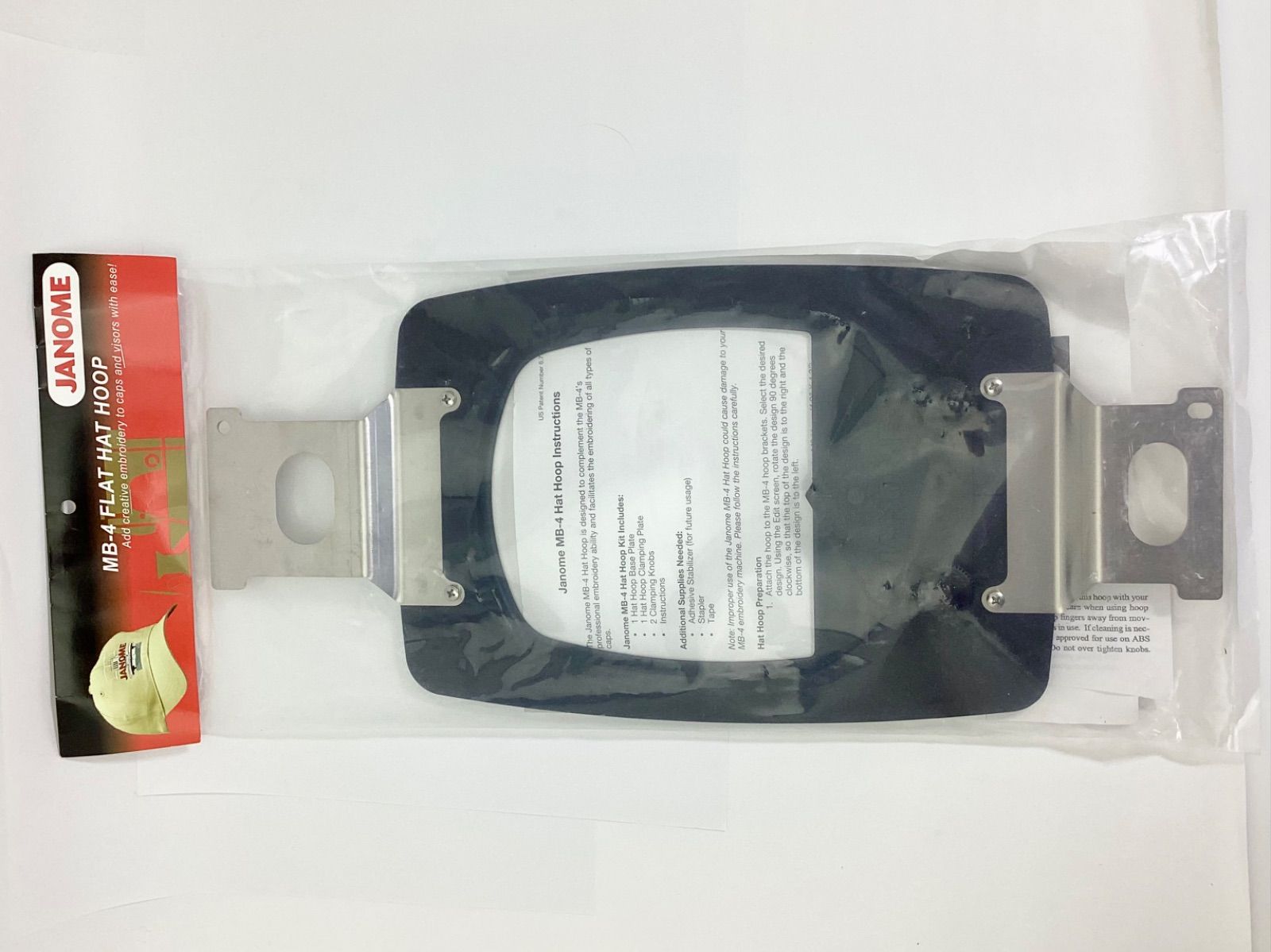 ジャノメ　業務用刺しゅう機専用　帽子枠　新品