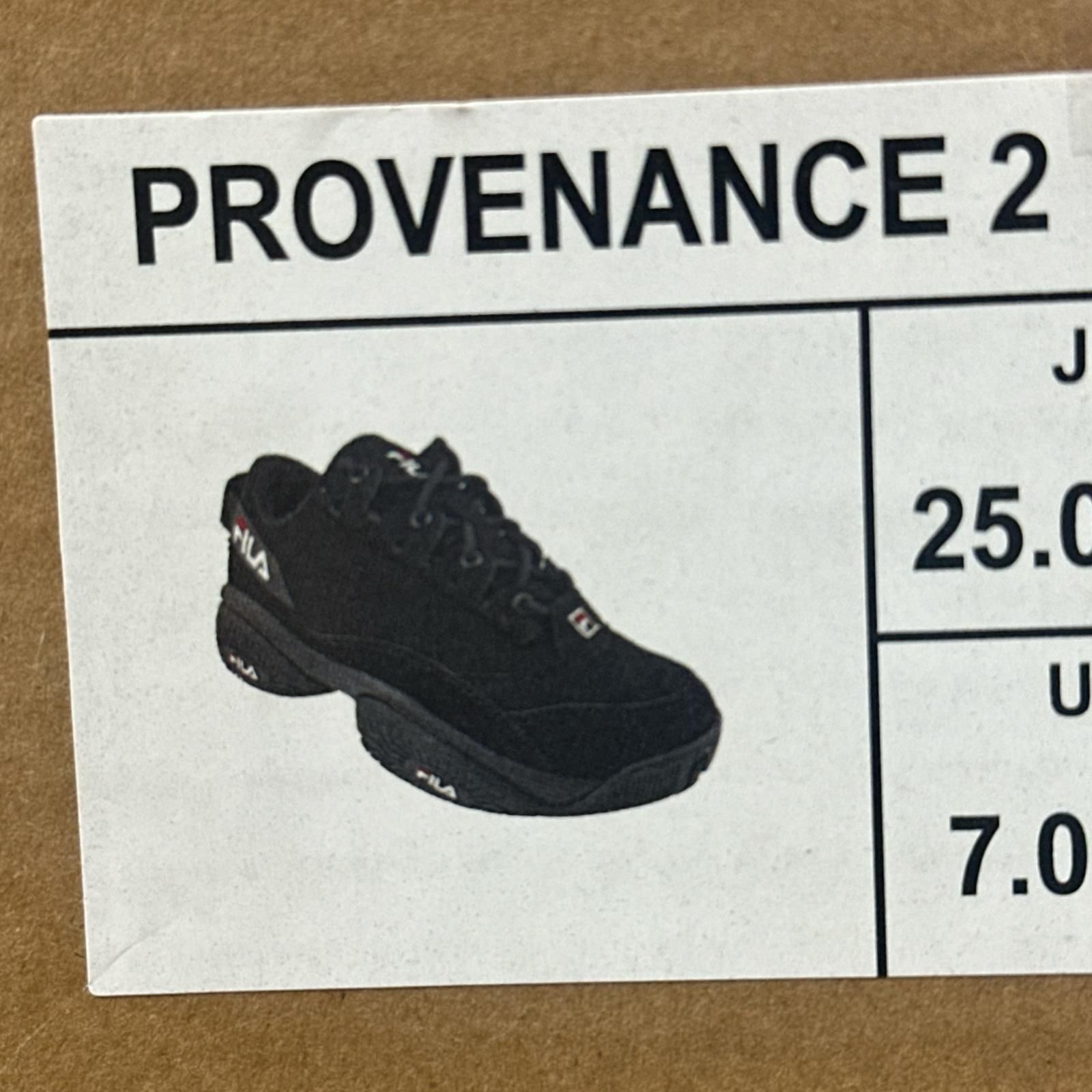 未使用 FILA PROVENANCE 2 プロヴィナンス 厚底スニーカー フィラ 