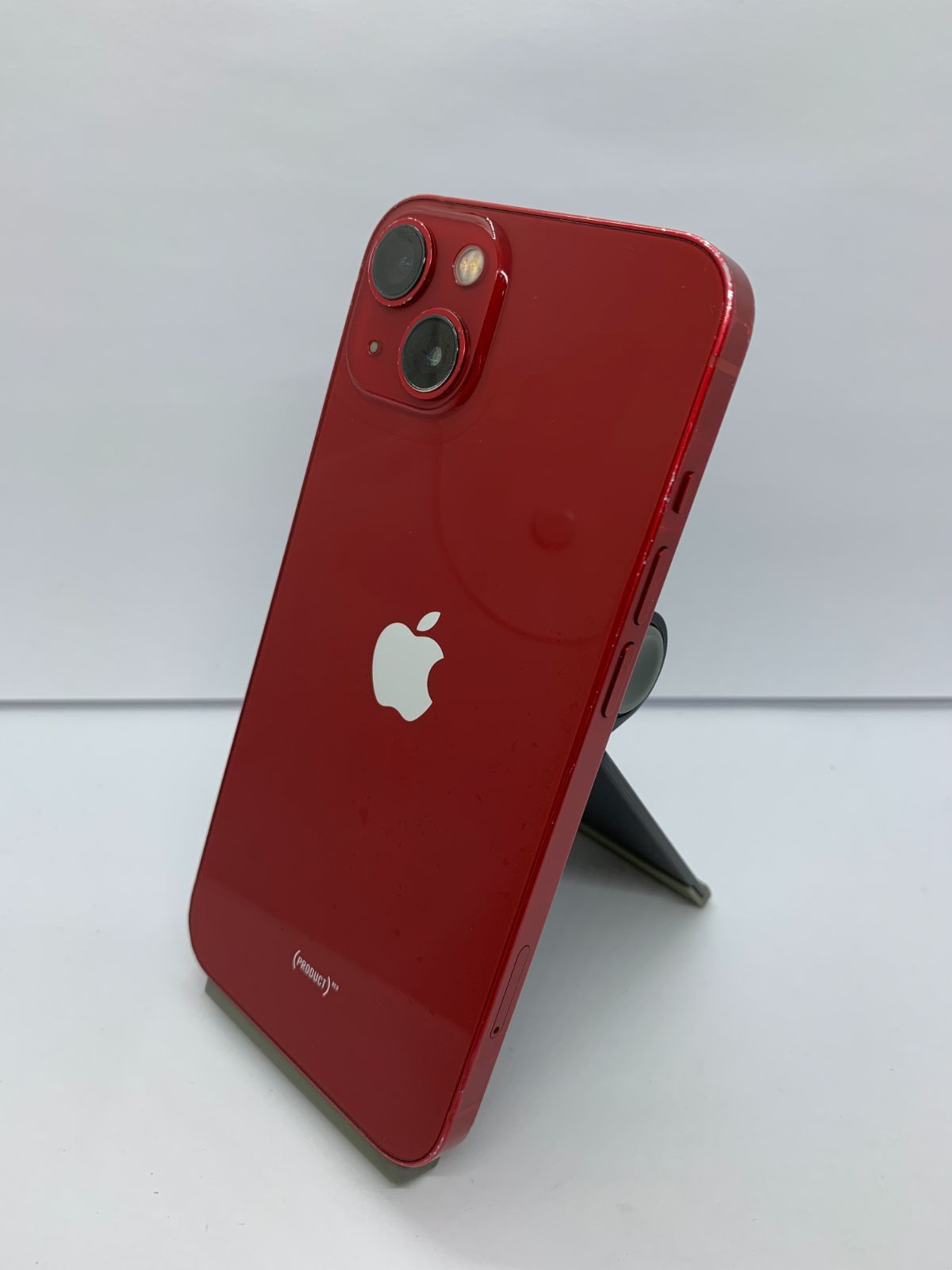 【中古・フレームキズ有・画面キズ有・バッテリー劣化】iPhone 13 128GB レッド SIMロック無し