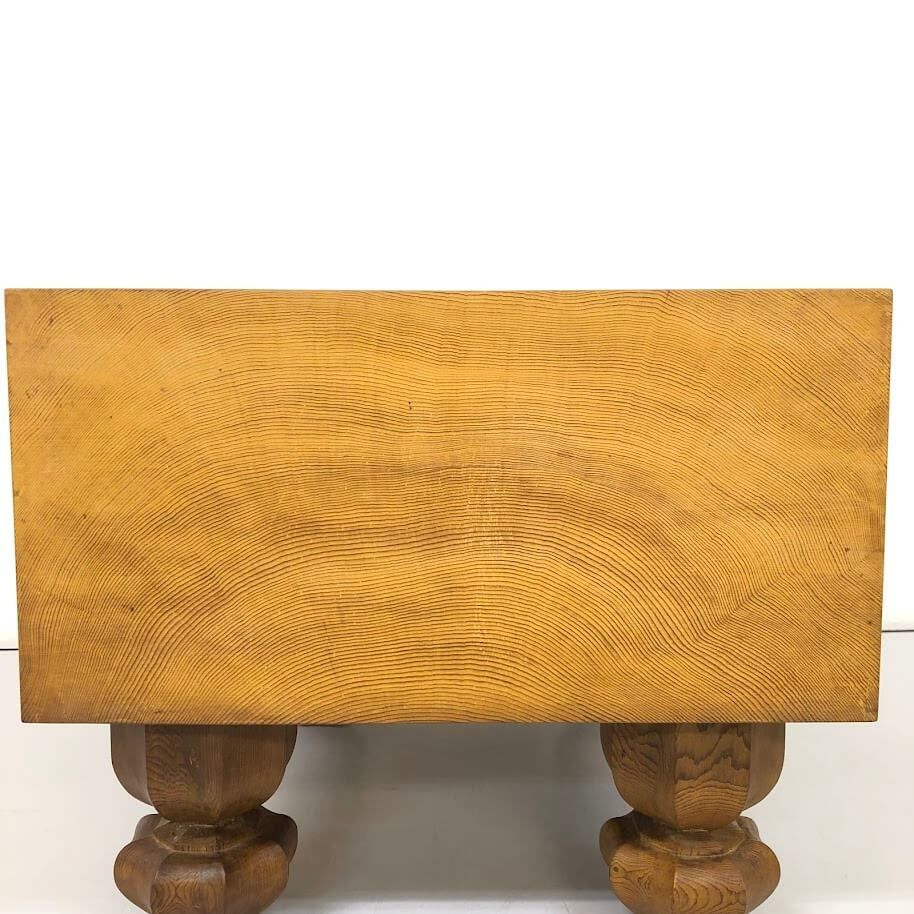 ss8788 【中古】 足付き 将棋盤 5寸 天然木 33×36cm 高さ26cm 木製 