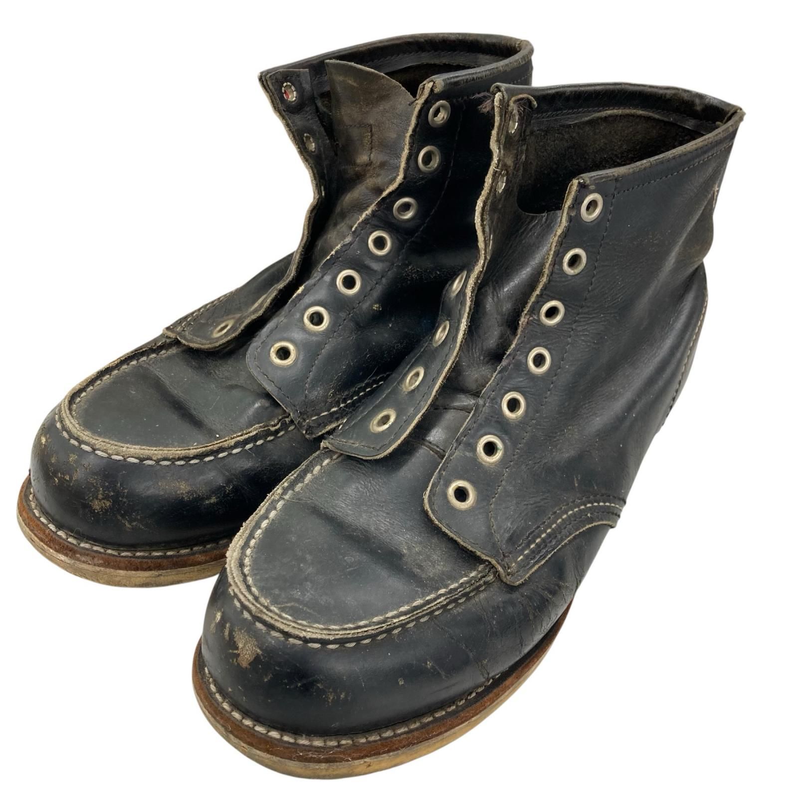 186005 現状品 RED WING レッドウィング アイリッシュセッター ワークブーツ ブラック