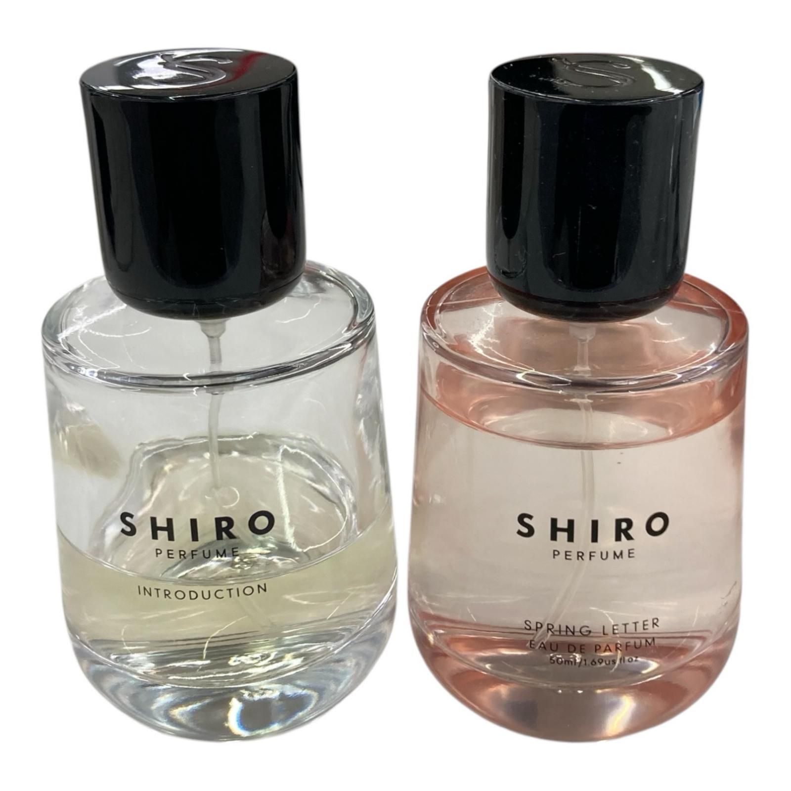 186001 SHIRO シロ SPRING LETTER　スプリングレター　introduction　イントロダクション　香水 2点まとめ売り