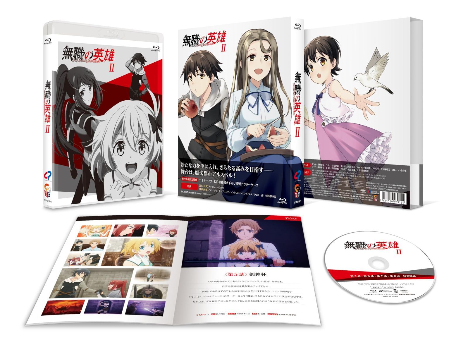 無職の英雄 ～別にスキルなんか要らなかったんだが～　第2巻 [Blu-ray]