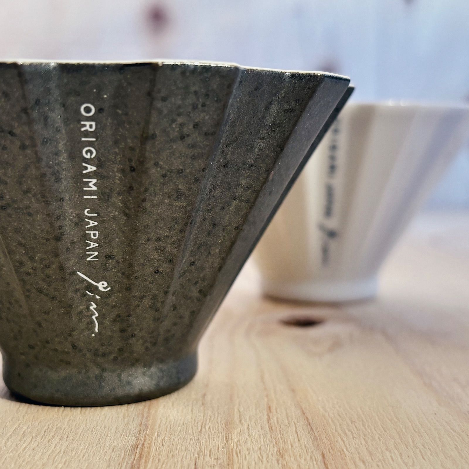 第3弾【予約販売】【2点セット】ORIGAMI Pinn Dripper＋Jig / black 