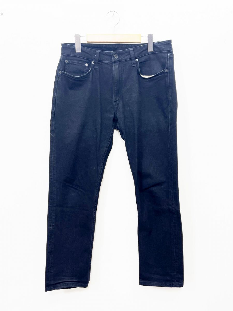 rag&bone ラグ&ボーン デニムパンツ size31 (81cm前後)/黒 ■■◎メンズ