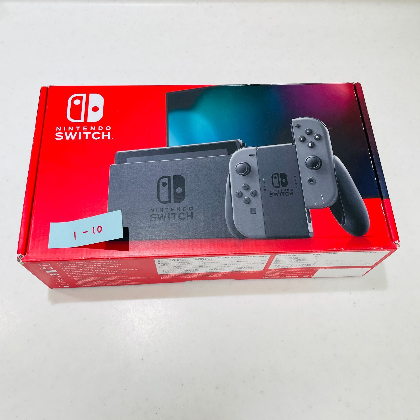 Nintendo Switch 本体 グレー 2021年製 バッテリー持続モデル 動作確認