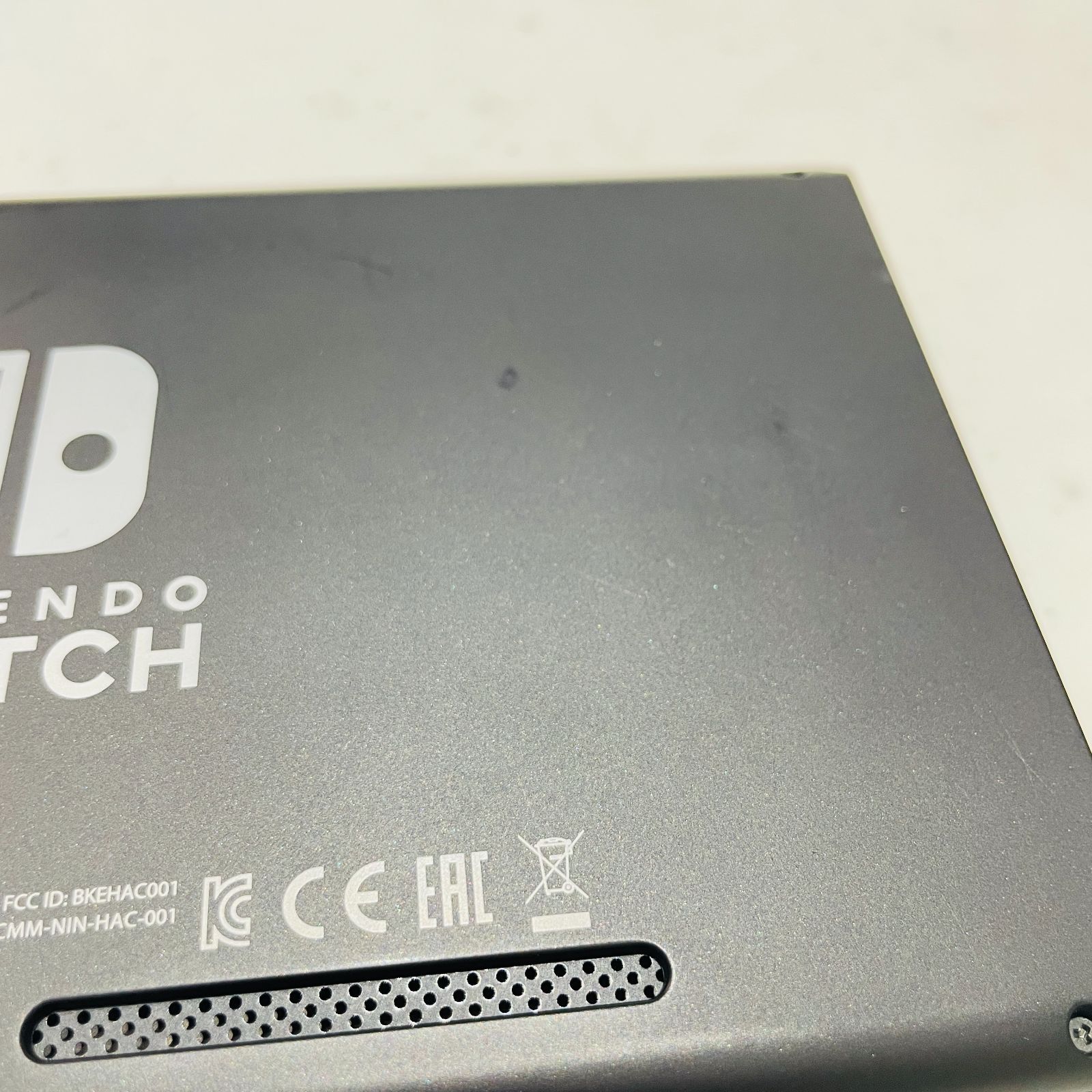 状態良好 Nintendo Switch 本体 グレー 2019年製 バッテリー持続時間が