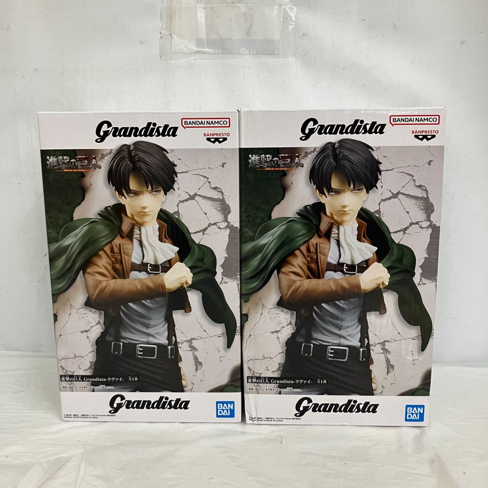 Grandista エレン リヴァイ フィギュア 10個セット Toys Goods 【公式