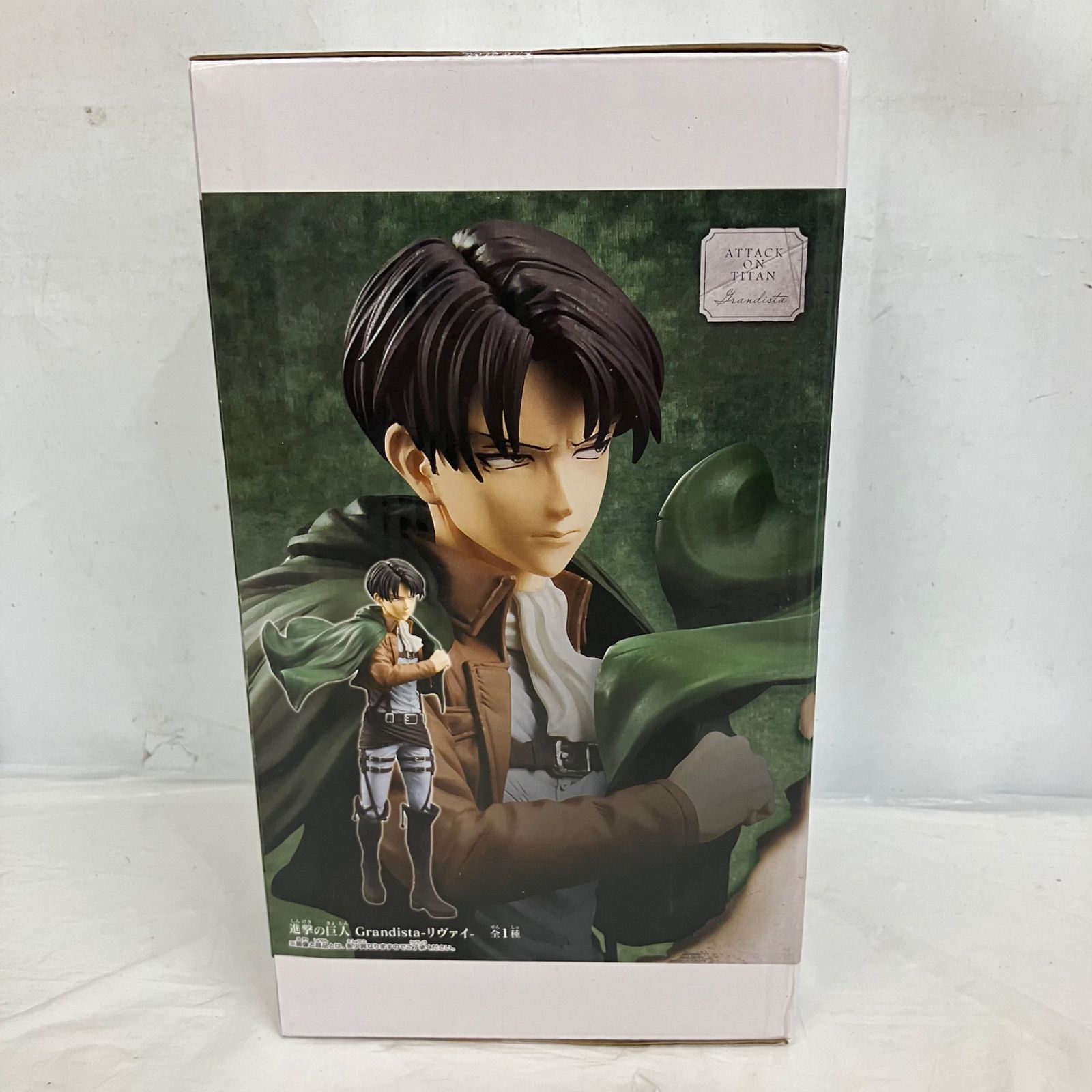 未開封 進撃の巨人 grandista リヴァイ BANPRESTO フィギュア 2個