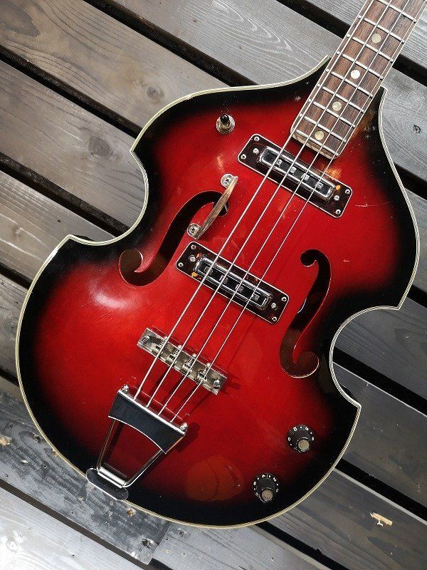◇大感謝祭!!■整備品★Burns？ Violin Bass バイオリンベース ジャパンビンテージ/ビザール 日本製 G1B22918
