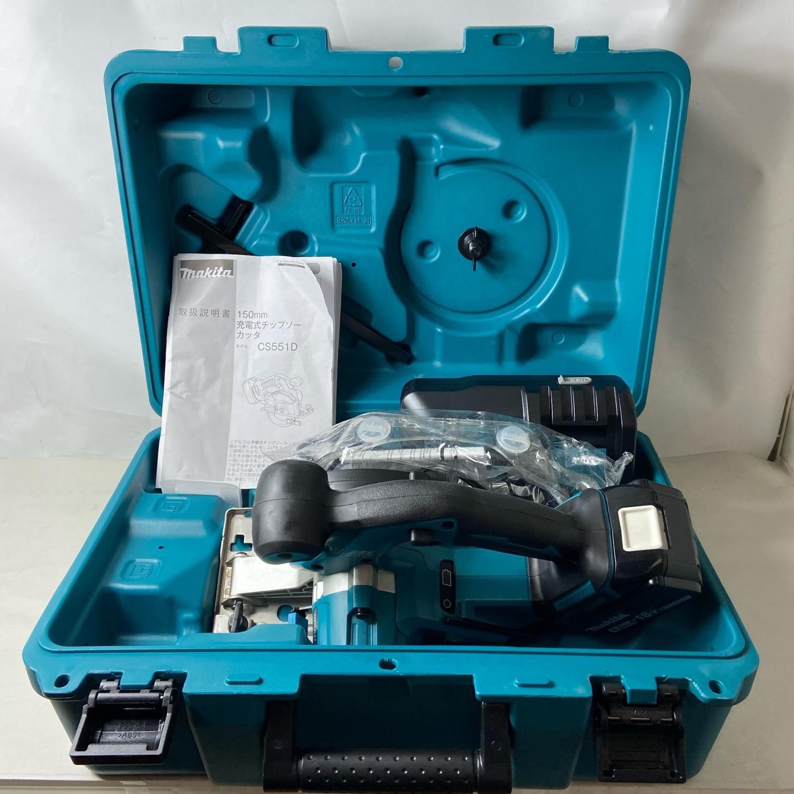 MAKITA マキタ 150mm 18V充電式チップソーカッター CS551D ブルー