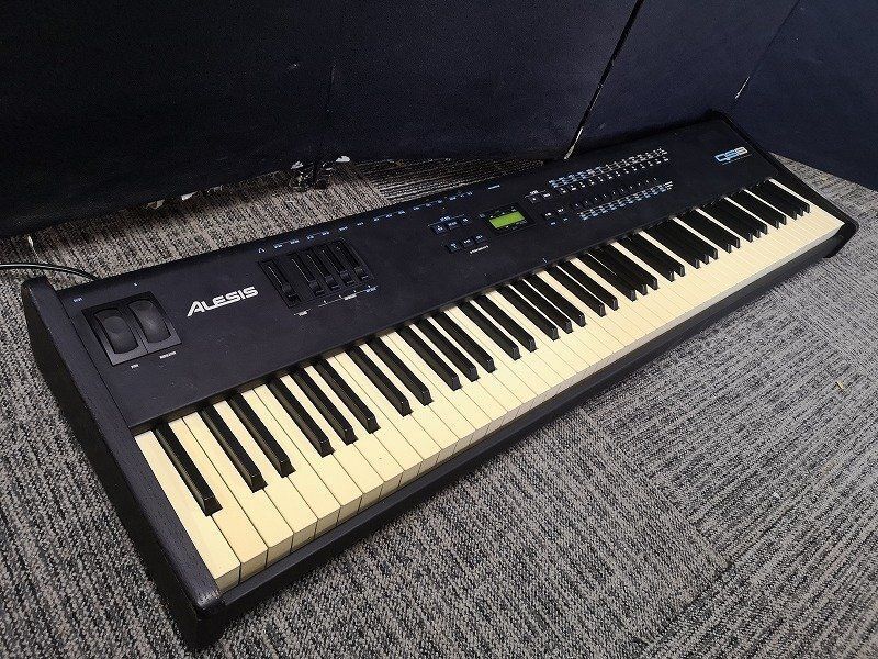 ◇大感謝祭!!■下取OK!!★ALESIS アレシス QS8 synthesizer シンセサイザー 88鍵盤 MIDI ハンマーアクション ピアノ G1K22922