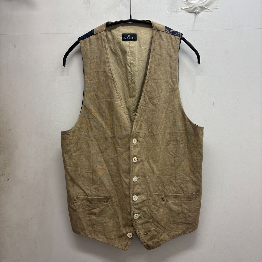 Paul Smith ポールスミス Gilet Vest ジレ ベスト PP-BM-38451