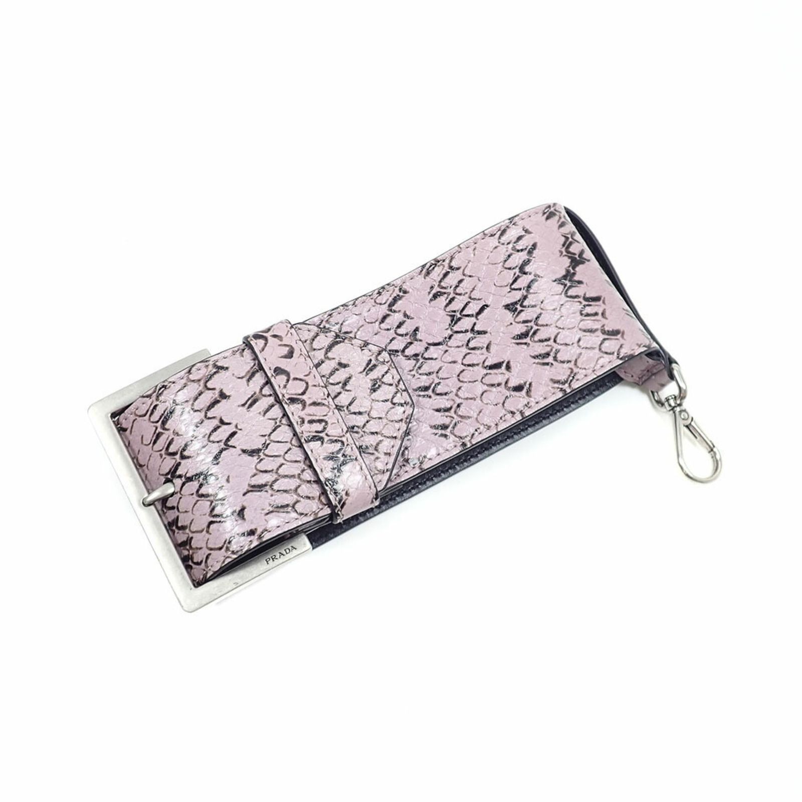 プラダ(Prada) プラダ リストストラップ レディース リッラ パープル レザー 1TW008 バッグチャーム