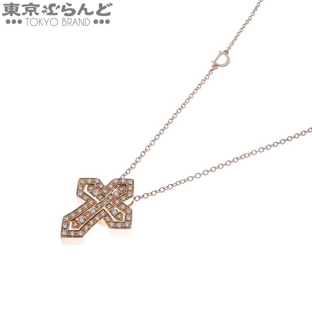 ダミアーニ Damiani ベルエポッククラウンネックレス ピンクゴールド K18PG ダイヤモンド チェーン ペンダント ネックレス レディース 仕上済 101813640