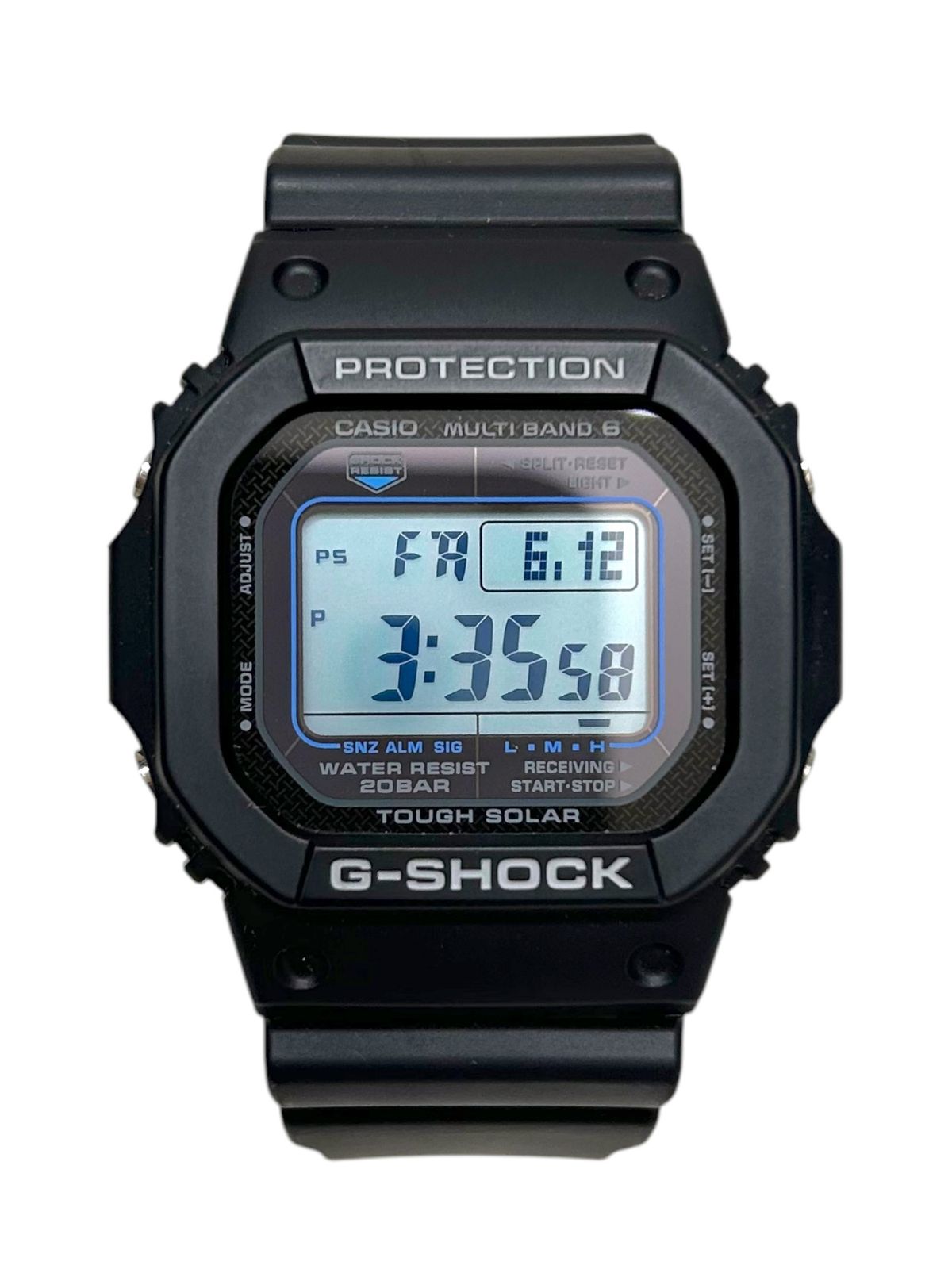 CASIO (カシオ) G-SHOCK Gショック 電波ソーラー デジタル 腕時計 GW-M5610U ブラック メンズ/036