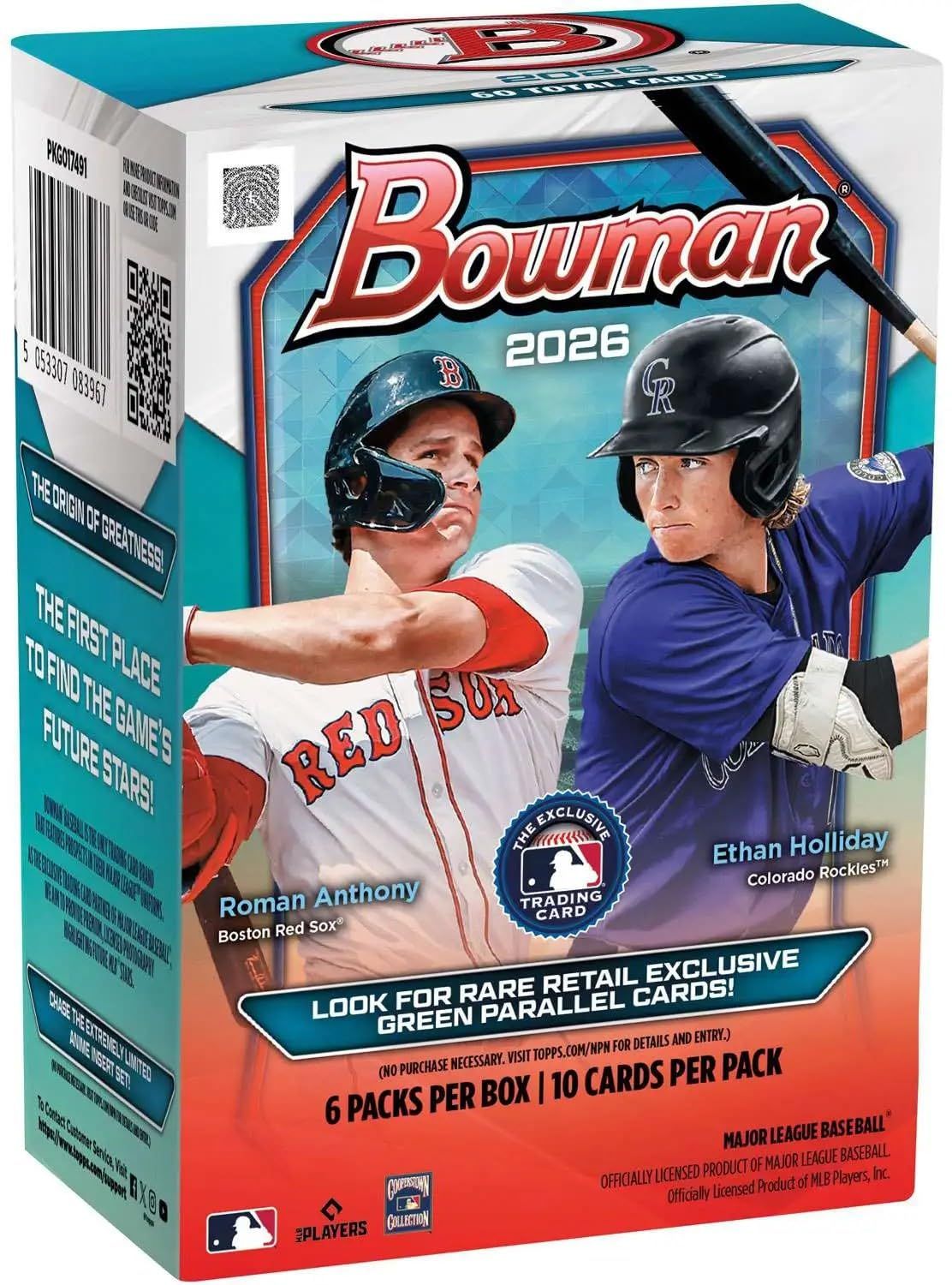 2026 Topps Bowman Baseball Value Box