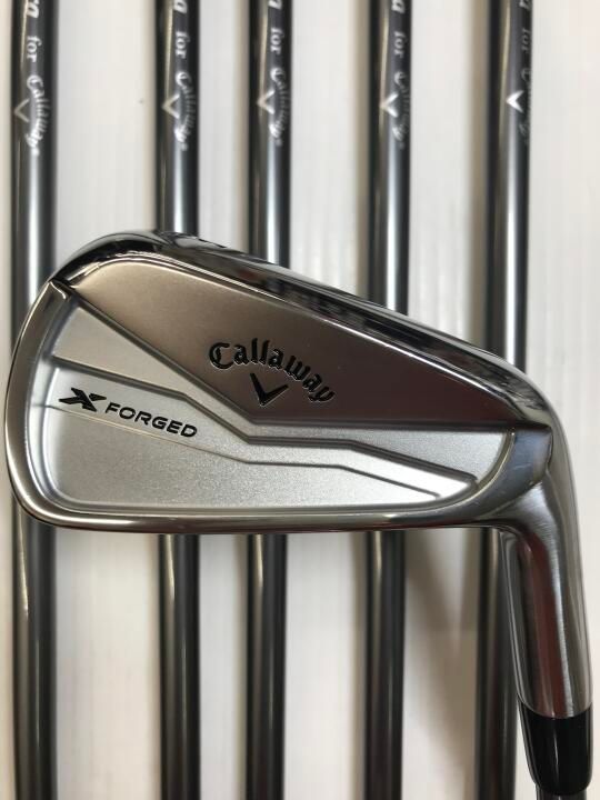 キャロウェイ　X FORGED 2024　ＭＣ ７０ メーカーカスタム　Sフレックス　アイアンセット　中古【最短即日発送】