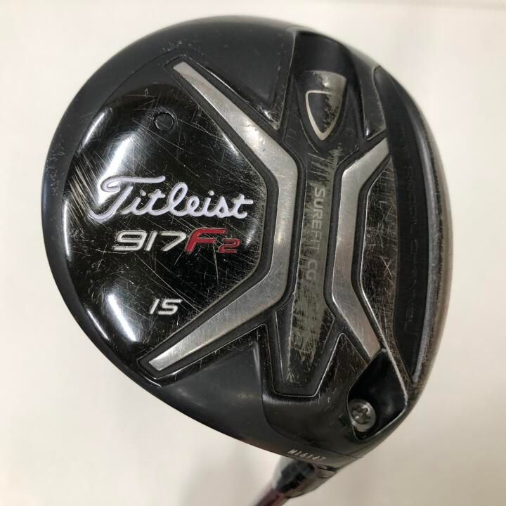タイトリスト　917F2　15度　Speeder 661 EVOLUTION ３　Sフレックス　フェアウェイウッド　中古　ゴルフドゥ！吹上店【最短即日発送】