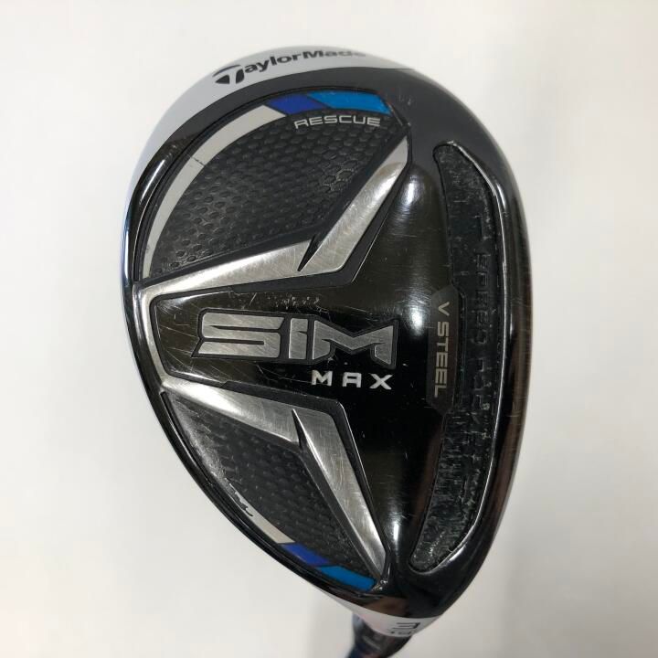 テーラーメイド　SIM MAX　19度　TENSEI BLUE TM60　Sフレックス　ユーティリティ　中古　ゴルフドゥ！吹上店【最短即日発送】