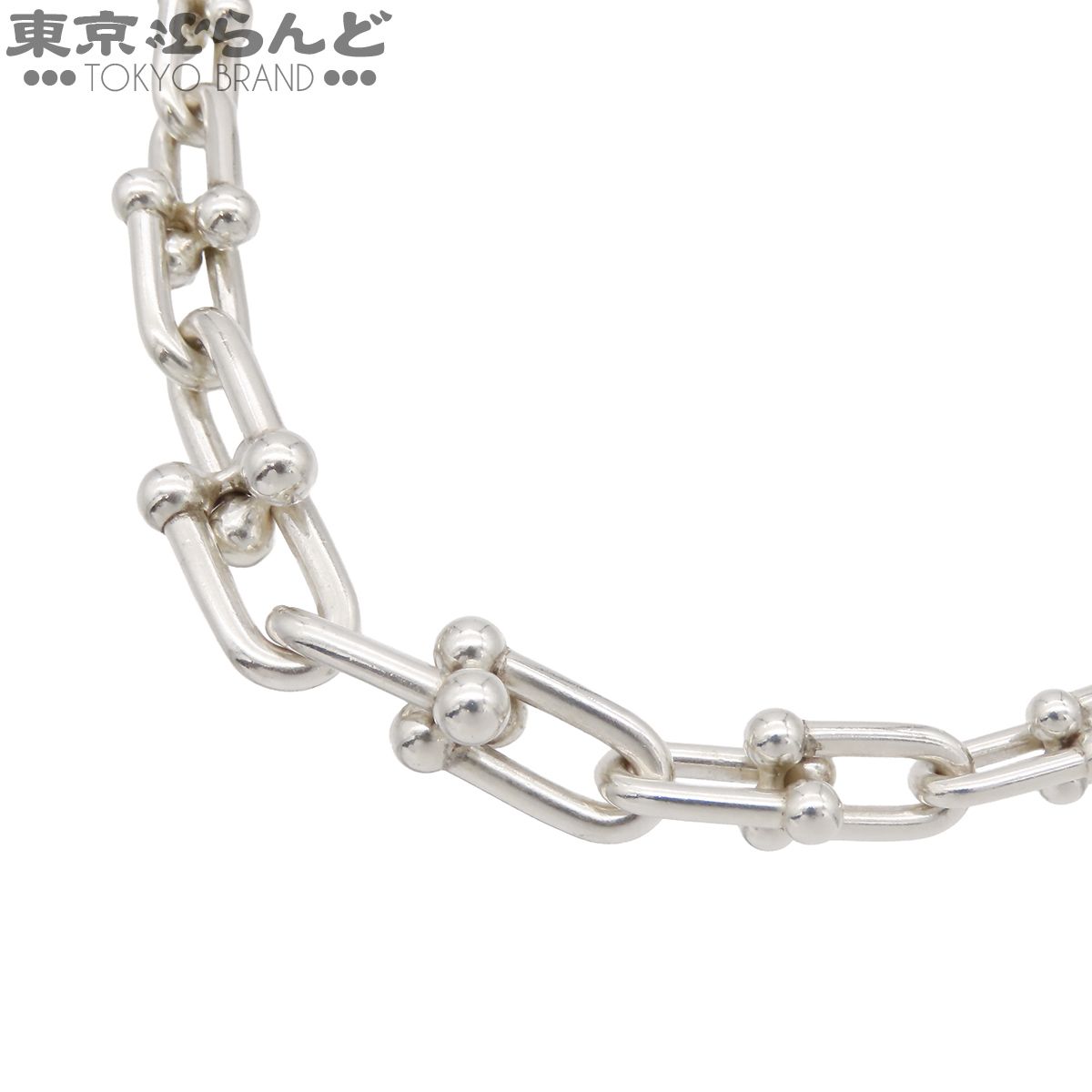 ティファニー TIFFANY&Co. ハードウェア グラジュエイテッド リンク ネックレス シルバー SV925 ユニセックス 101873585